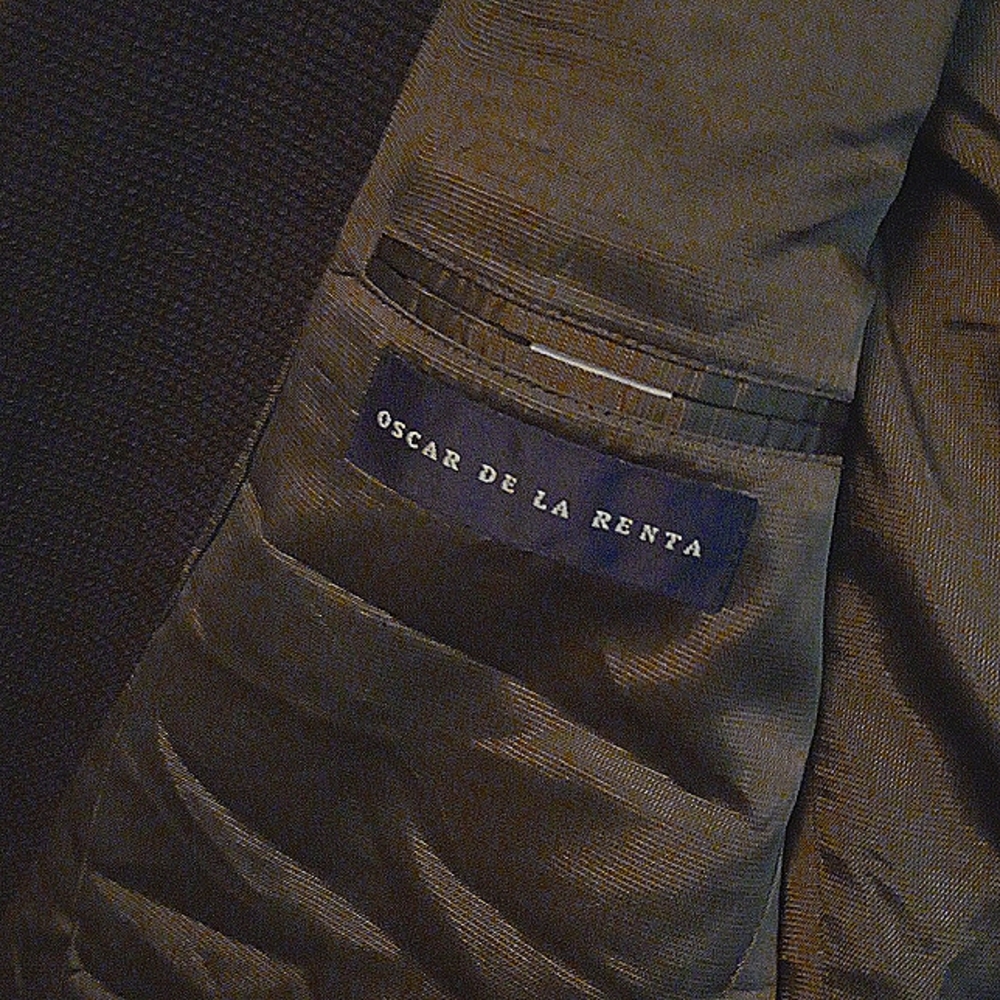 jacket/ Oscar de la Renta